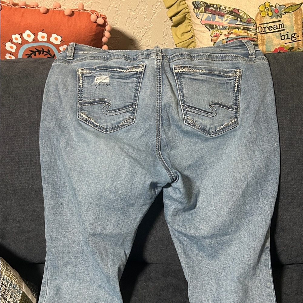 Silver Jeans Elyse Women's Light Blue skinny jeans 31/27